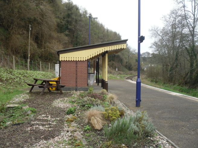 Photo of Sandplace station platform
